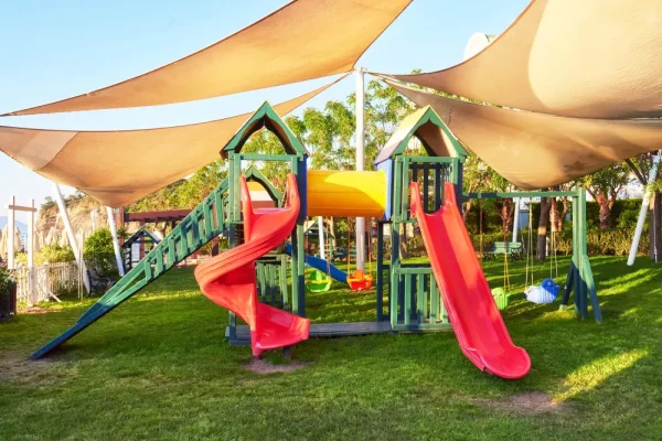 colorful-playground-yard-park-sunset